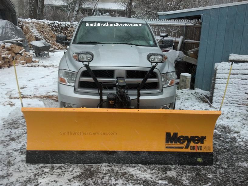 Smith Brothers Services, LLC Meyer Snow Plow Install Pictures