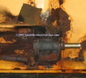 removing a meyer plow pivot pin