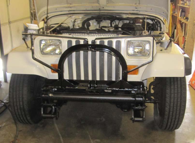 Smith Brothers Services - 1995 Jeep Wrangler Custom Meyer TM Plow Install