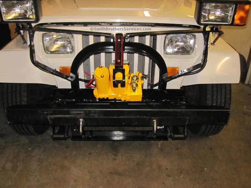 Smith Brothers Services - 1995 Jeep Wrangler Custom Meyer TM Plow Install